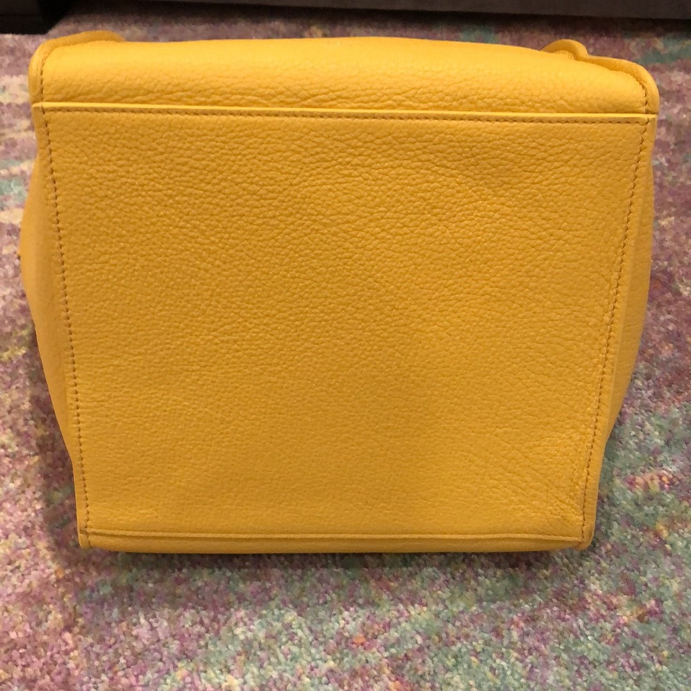Celine small Big Bag in yellow - Picture 3 of 7